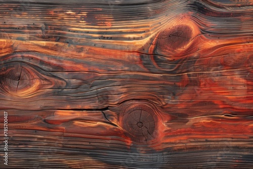 Dramatic Wooden Grain and Color