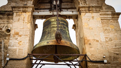 Church bell in Valencia Spain