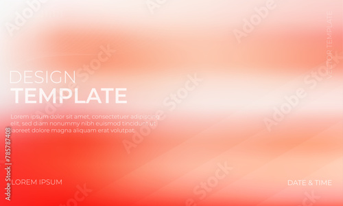 Artistic Vector Gradient Grainy Texture in Red White Orange Hues