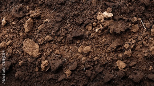 fertile clay soil background