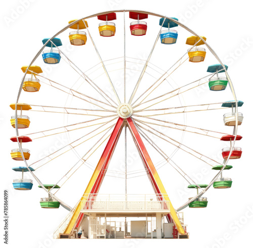 PNG Carnival wheel fun white background