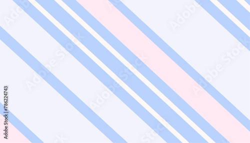 Abstract background with diagonal blue and pink stripes