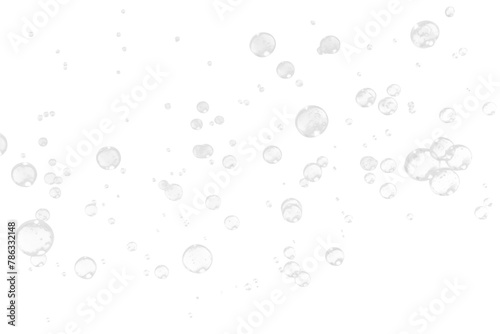 PNG water bubble effect, transparent background 