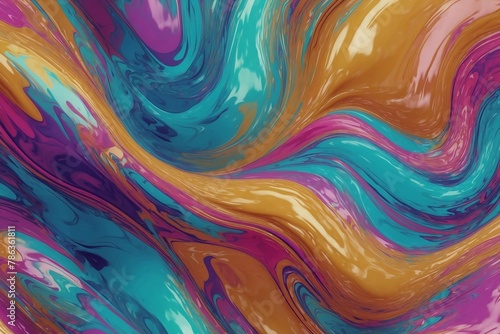 acrylic paint swirls merge in a vibrant spectrum, crafting a textured background bursting with energy and creativity
