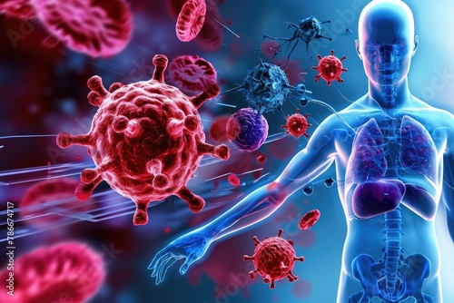 Lupus Autoimmune disease causing inflammation and affecting various organs, Complex autoimmune condition characterized by inflammation that can impact multiple organs and systems in the body