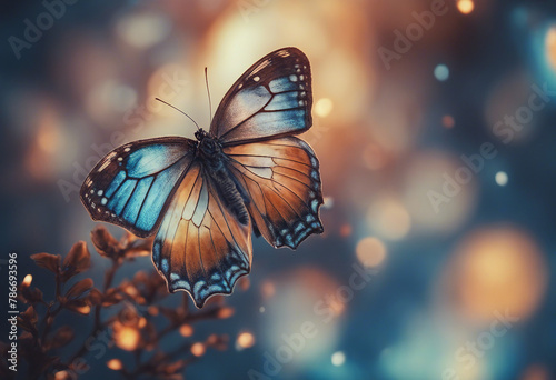 Wings of a butterfly Ulysses Wings of a butterfly texture background Butterfly wings ornament Background of butterfly