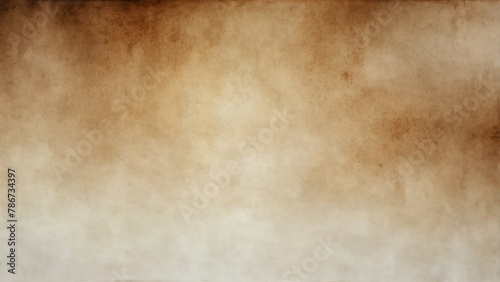 white sepia gradient watercolor on paper texture background from Generative AI