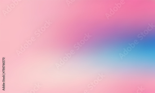 Baby Pink and Blue Gradient Vector Background with Saturation Effect