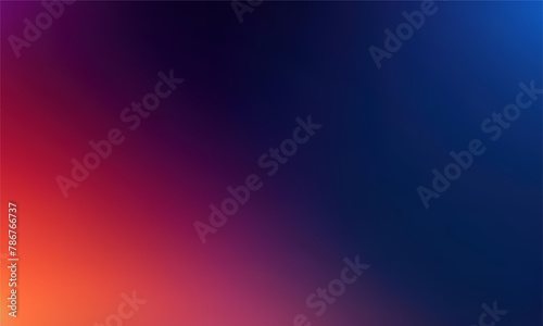 Vector Gradient Background in Subdued Dark Blue with Gentle Light Effect