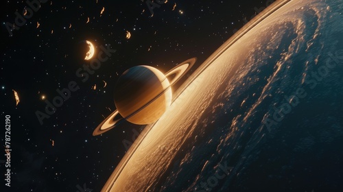 Saturn's Rings: A Cosmic Symphony
