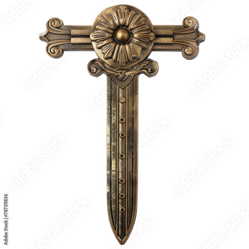 Fasces of Roman Art isolated on transparent png.