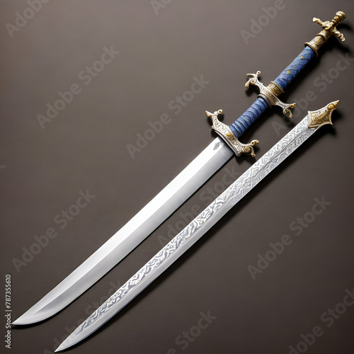 two crossed swords