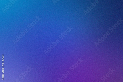 Abstract gradient blue background with grain texture