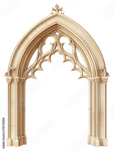 PNG Minimal gothic arch architecture white background spirituality