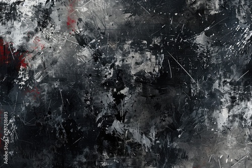 Black overlay modern grunge thumbnail background