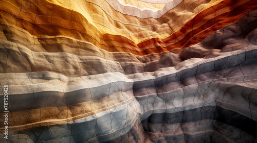 Layered rock strata colourful background gradient texture