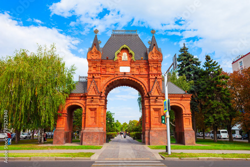 Triumphal Arch at Krasnaya street, Krasnodar