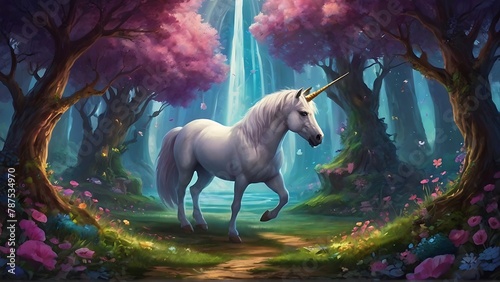 Enigmatic Elegance: Evoking the Essence of Unicorns