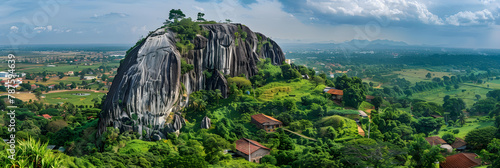 Bird's Eye View of Olumo Rock- A Testimony to Ogun State's Majestic Landscape and Cultural Heritage