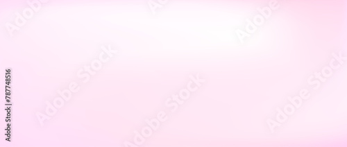 Abstract rose gradient background. Blurred light pastel pink texture. Gloss liquid pinkish rosy wallpaper. Smooth cotton candy backdrop for banner, poster, flyer, presentation. Vector illustration