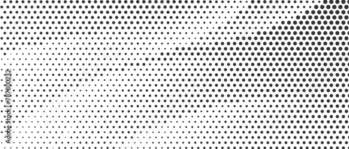 Modern halftone pattern horizontal background