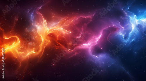 abstract 3D background, universe and nebula mystery, supernova and galaxy pattern, Wall Art Design for Home Decor, 4K Wallpaper and Background for Mobile Cell Phone, Smartphone, Cellphone, desktop