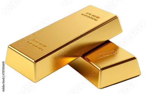 PNG Two gold bars white background investment currency. AI generated Image by rawpixel.