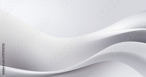 White background with light gray and white wave patterns