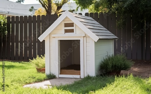 Cozy Backyard Dog House