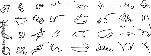 cute hand drawn doodle vector set, love, Natural , firework, cloud, weather, rainbow, snow, heart and creative design vector collection.