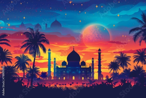 Grand and Luxurious Islamic Vectors for Ramadan: Featuring Ornate Geometric Designs and Majestic Art for High-End Spiritual and Festive Celebrations