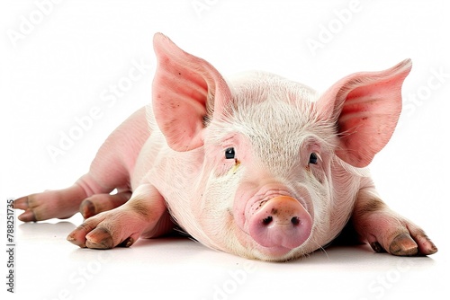 Pig, Isolated on white