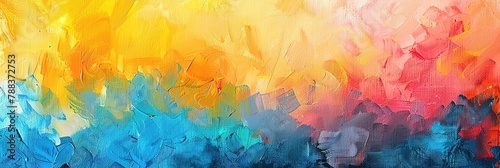 Abstract acrylic and watercolor painting background
