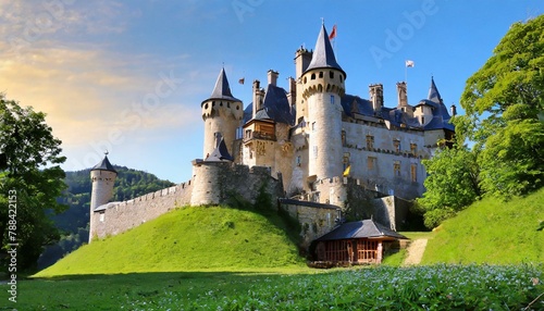 castle in the country continent