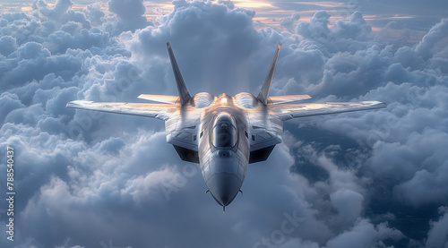 Advanced Fighter Jet Dominating the Skies