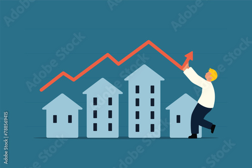 Housing Market, Real estate stocks fell.