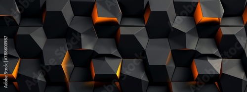 3d wallpaper iPhone background pattern, dark grey and orange, dark geometric minimalism, bold shapes, high resolution, symmetrical patterns, dark black color theme, high contrast, vector art style, hi