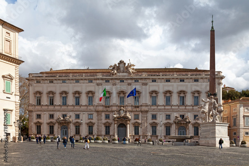 The Palazzo della Consulta in Rome