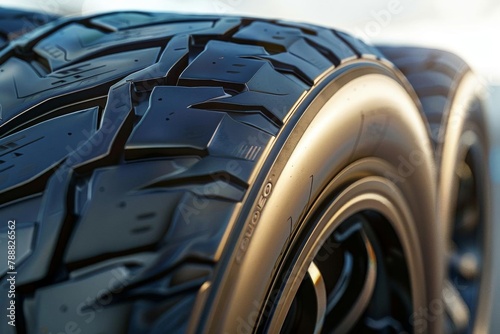 racing tires set with goodyear label highperformance motorsport equipment 3d rendering