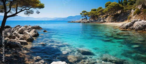 Panoramic view of Adriatic sea