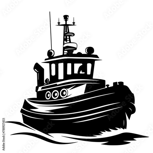 Small tug boat