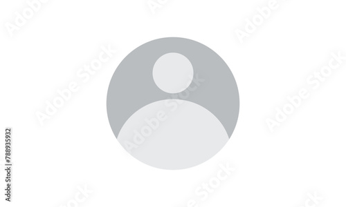 Default Avatar profile icon transparent png. Social media User png icon.