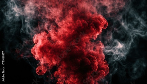 ai generative of a fire texture in dark background