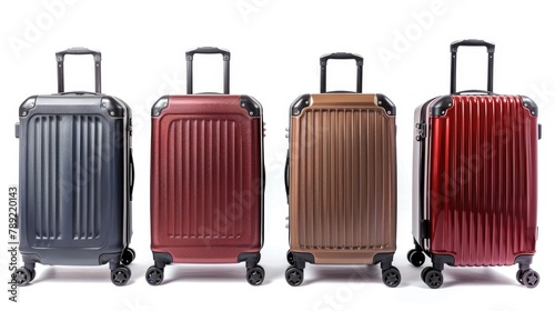 Vibrant Hardshell Luggage Trio for Travelers