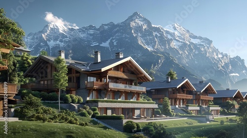 Modern mountain chalets with stunning Matterhorn views and private pools