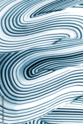 Cool blue textured background png wavy pattern abstract art