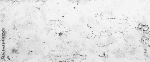 Grey and white wall banner, grunge background in white, and rough concrete texture