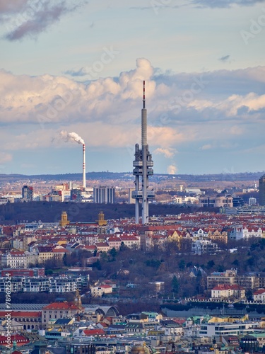 Panorama miejska. Czechy, Praga. 