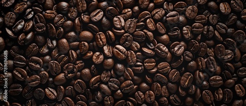  coffee beans background pattern