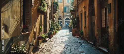 Exploring the Picturesque Alleyways and Hidden Courtyards of a Charming Historic City in Europe
